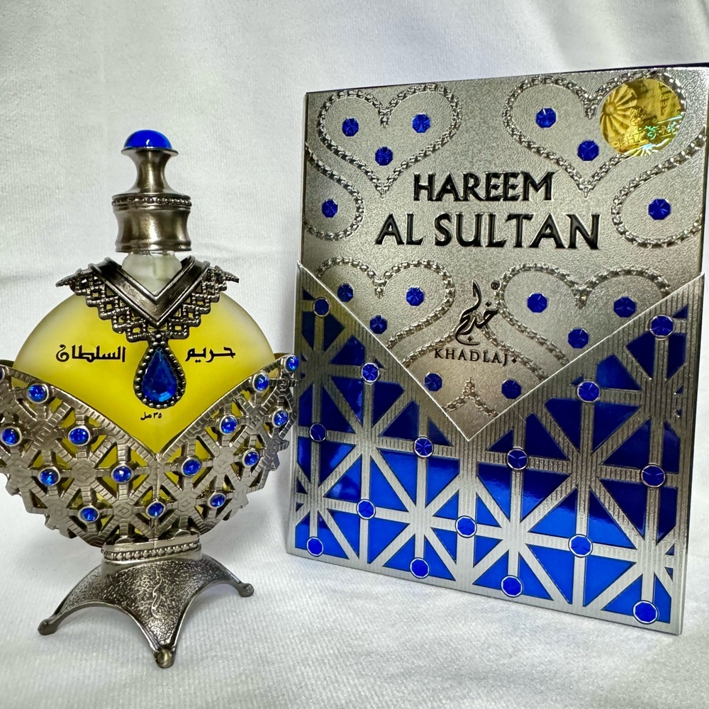 Hareem Al Sultan Scented Arabian Oil, Attar, Citrus, Freesia Scented Body Oil
